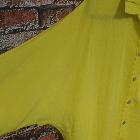 Fridaze 100% Linen Button-Up Women's Shirt, Size L - Picture 7 of 15